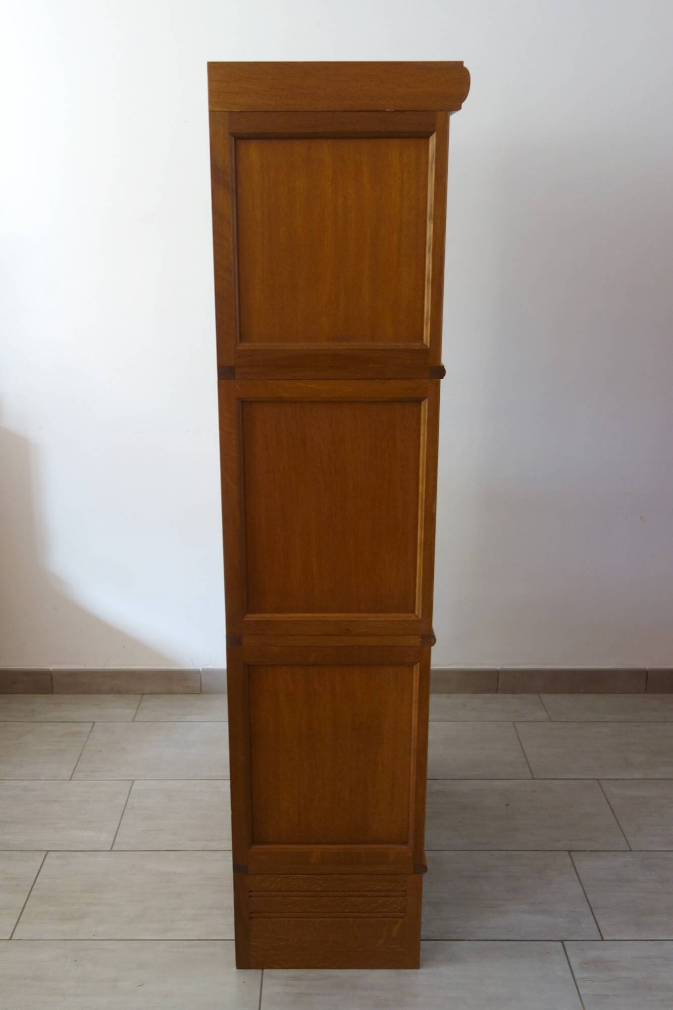 Meuble bibliothèque vitrine modulable MD années 60