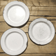 White plates in enamelled sheet metal