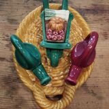 Vallauris salt, pepper and mustard set