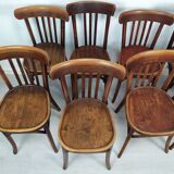 12 chaises bistrot Baumann