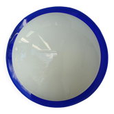 Large wall lamp or ceiling light in Murano glass from the 1970s.