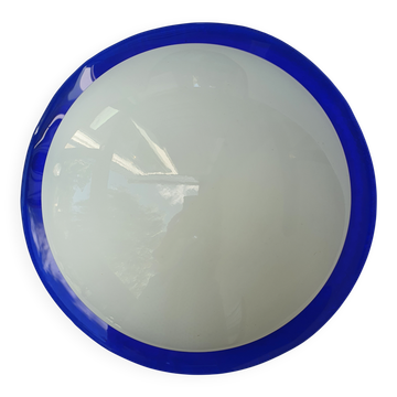 Large wall lamp or ceiling light in Murano glass from the 1970s.