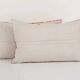 Set of 2 vintage velvet cushion covers 36x56 cm