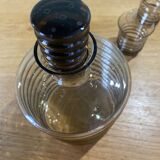 Smoked glass shot set