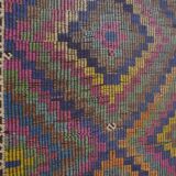 Oushak Vintage Floor Kilim sku1885