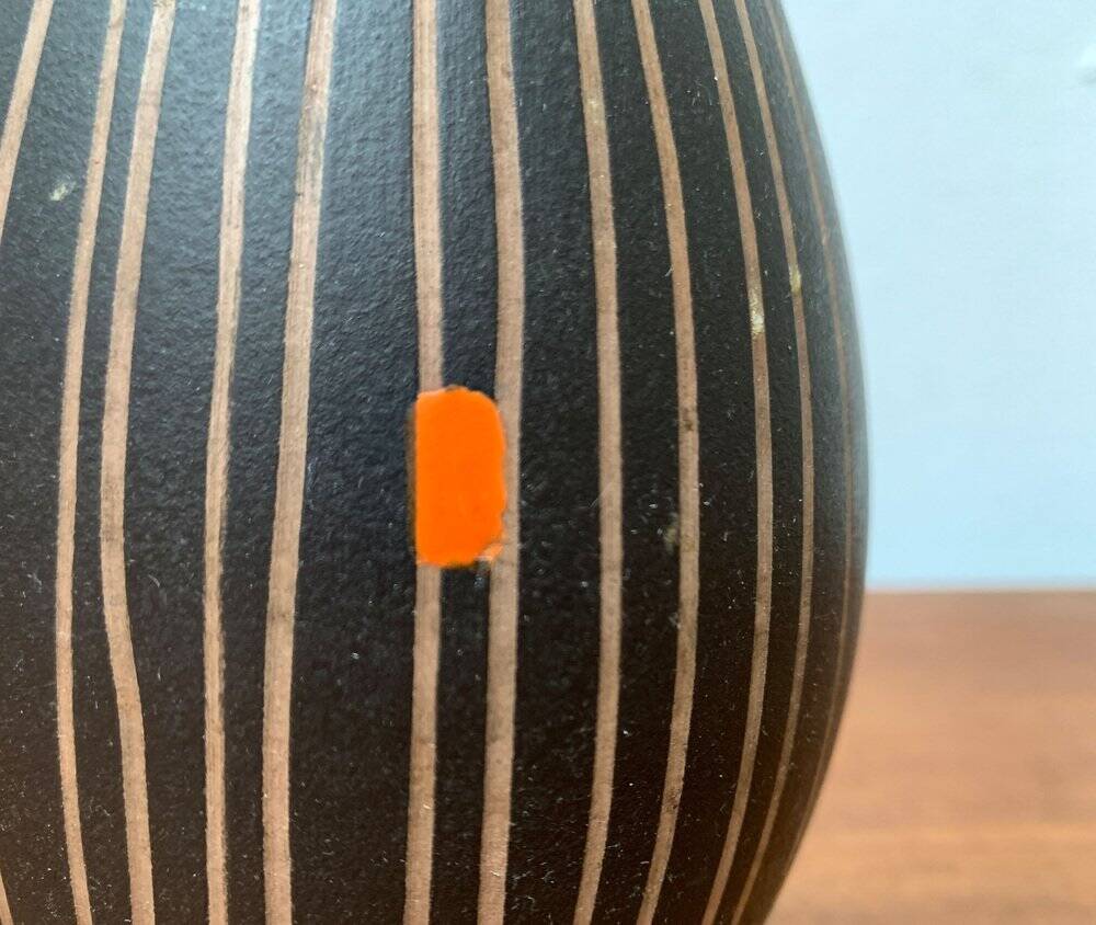 West German Vase in Ceramic WGP Fish Mouth from the Mid-Century by Steuler, 1960s