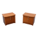 Set Art Deco nightstands Nutwood 1930s Holland