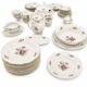 Antique porcelain tableware