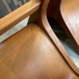 Set of 2 Mito Scandinavian style chairs by Carlo Bartoli for Tisettanta vintage