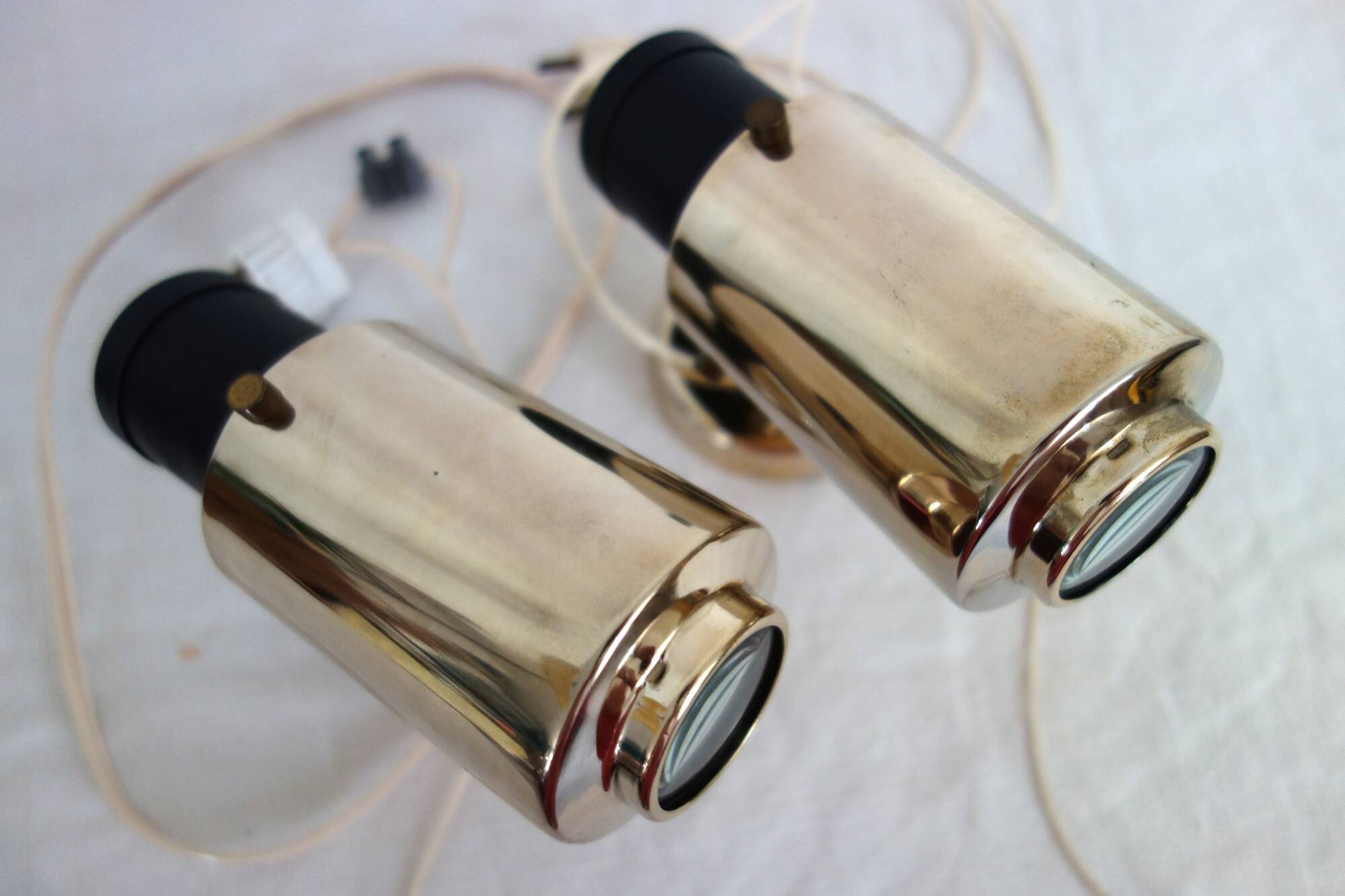 2 Zodiac wall lights by Jacques Biny from the 1950s.
