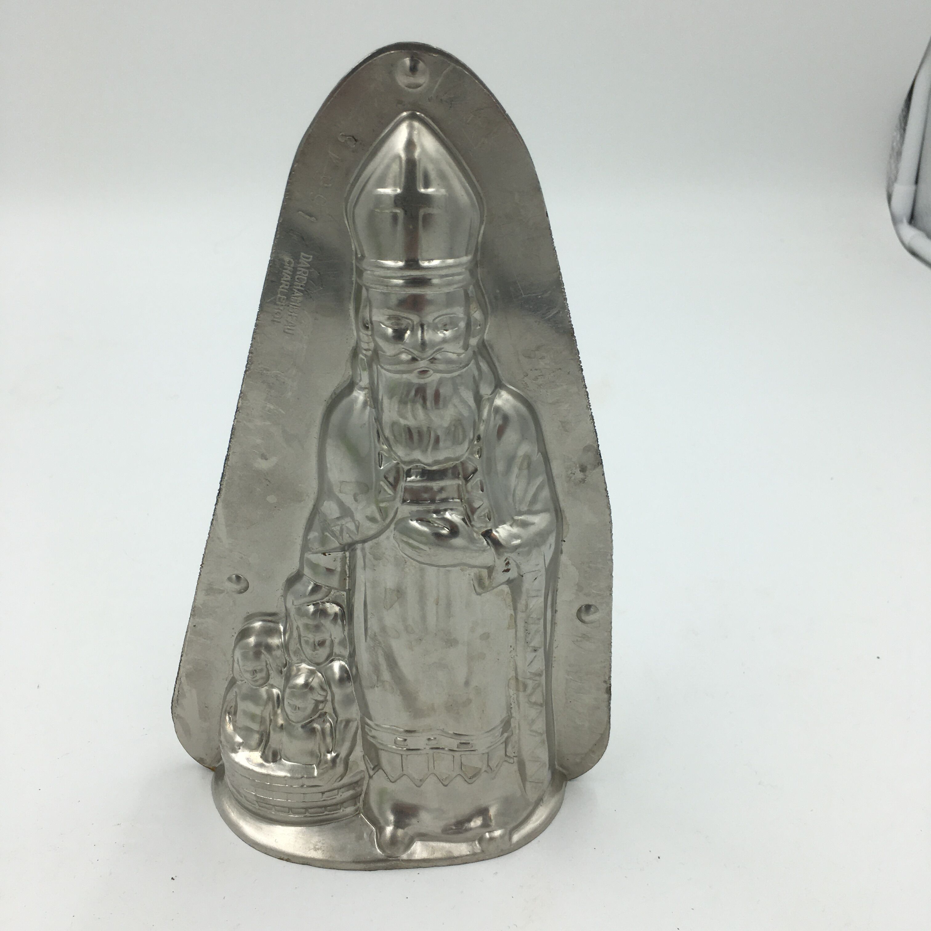 Chocolate mold of St. Nicholas