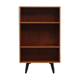 Teak bookcase, Danish design, 1970s, manufactured by Domino Møbler