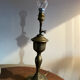 Brass lamp foot