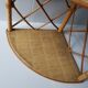 Old corner Wicker shelf