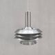 Suspension Aluminium par Lyskaer Belysning 1960s