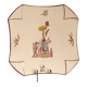 Assiette octogonale Lunéville