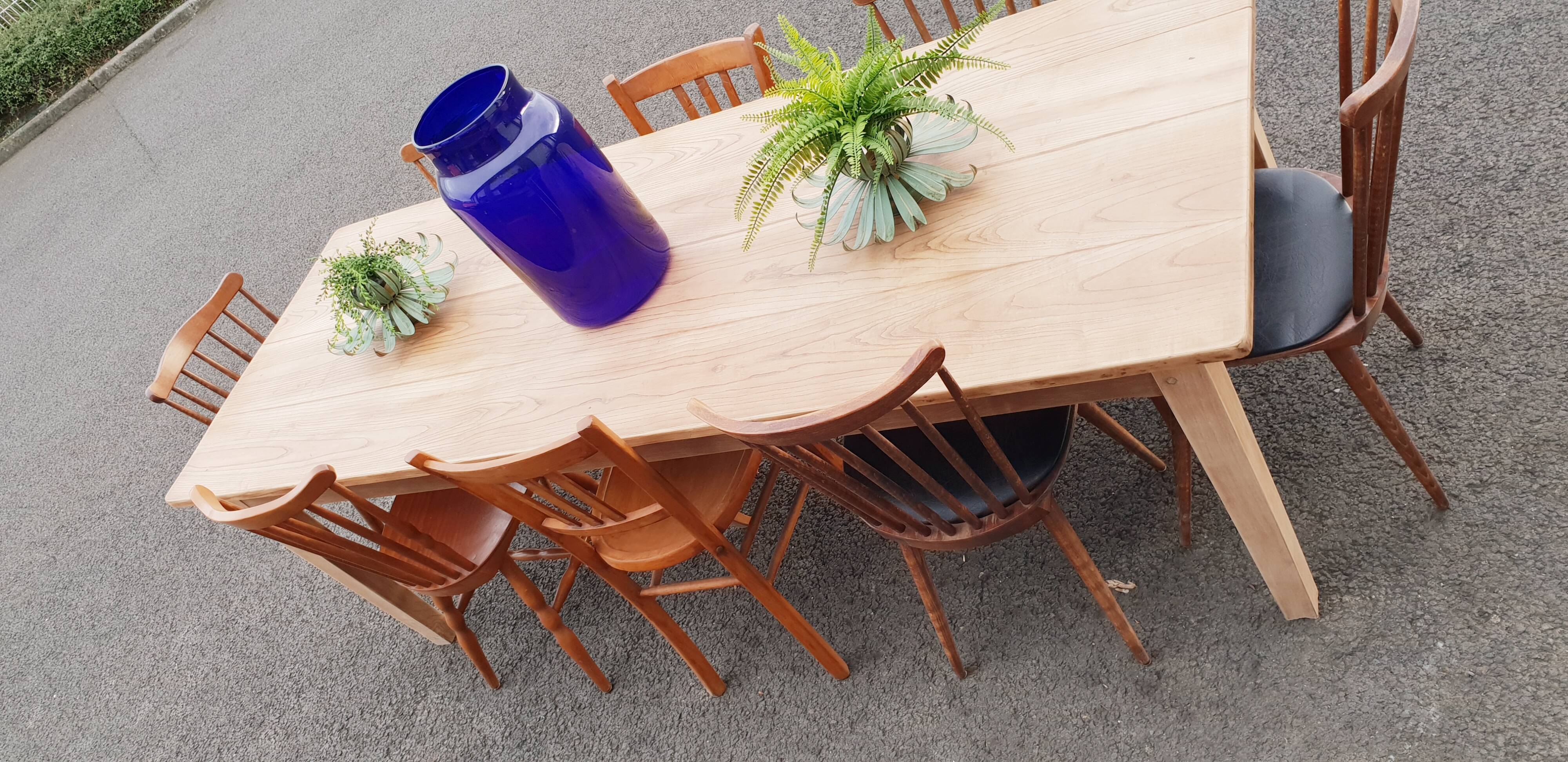 Vintage farm table