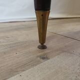 1960s sideboard in mahogany, glass and brass