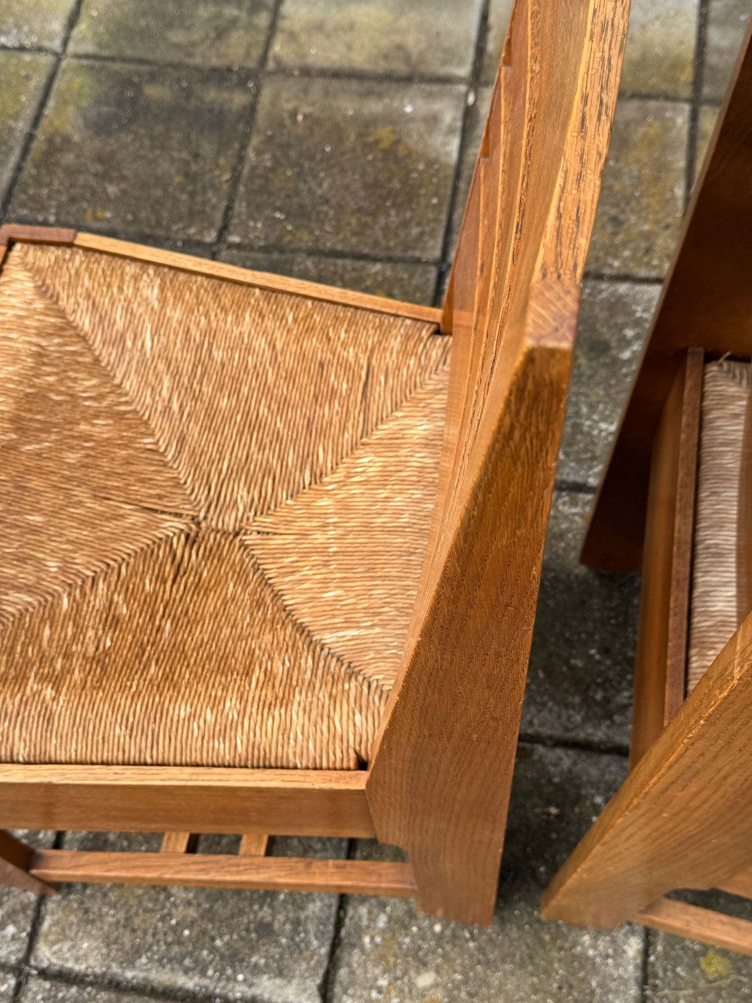 Pair of Amsterdamse School Dining Chairs