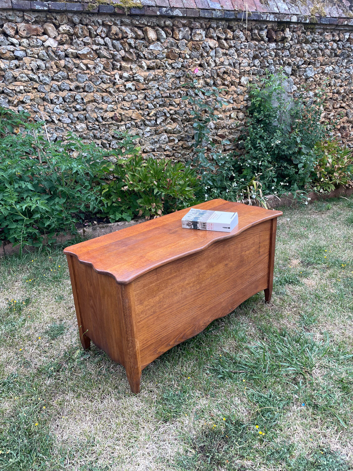 Vintage oak chest 1960