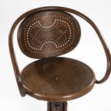 Fauteuil de bureau à vis  -  modèle N°5701 - Michael THONET