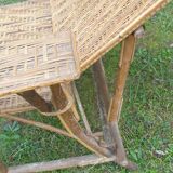 Rattan armchair