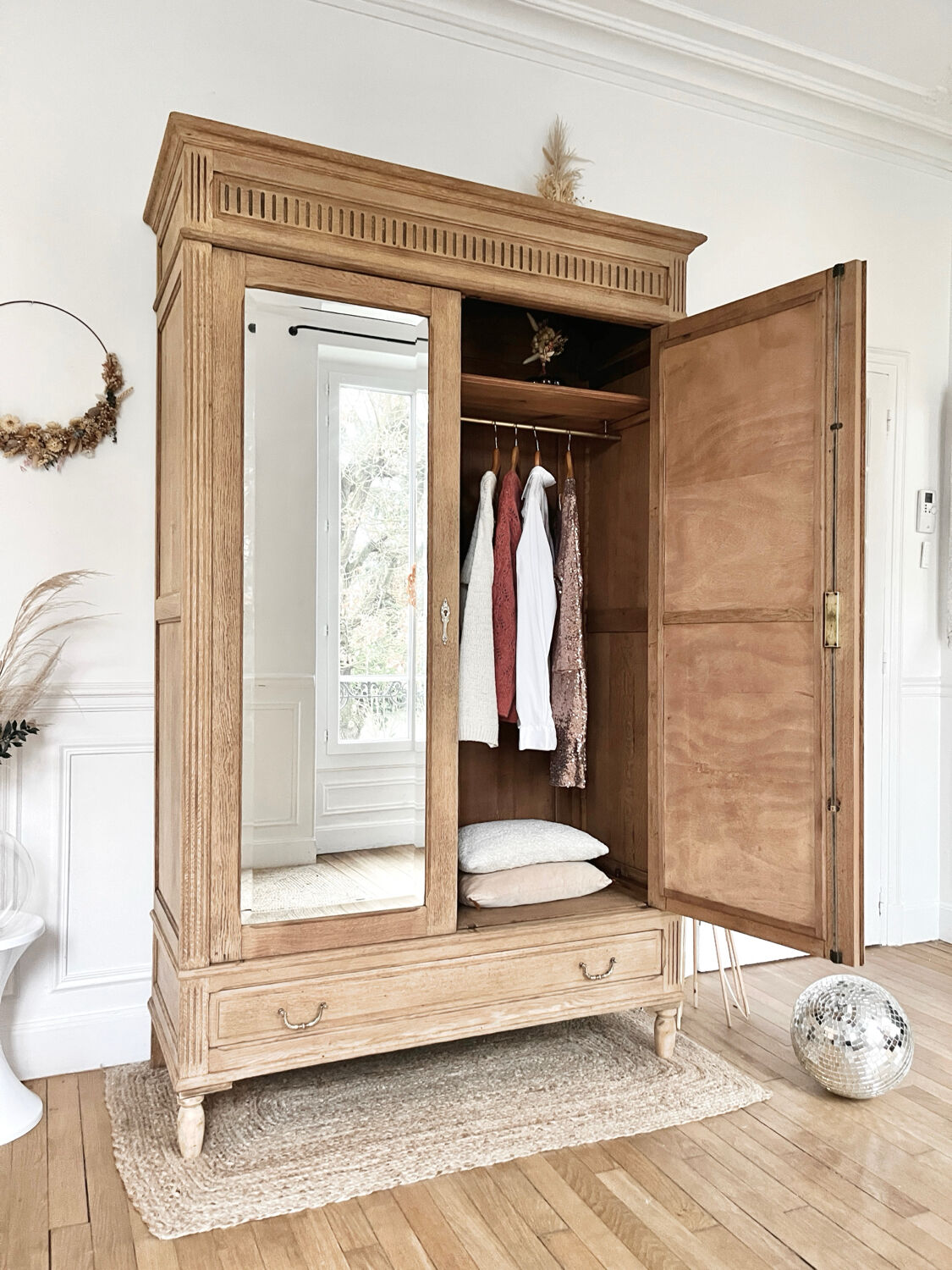 Classic Parisian wardrobe