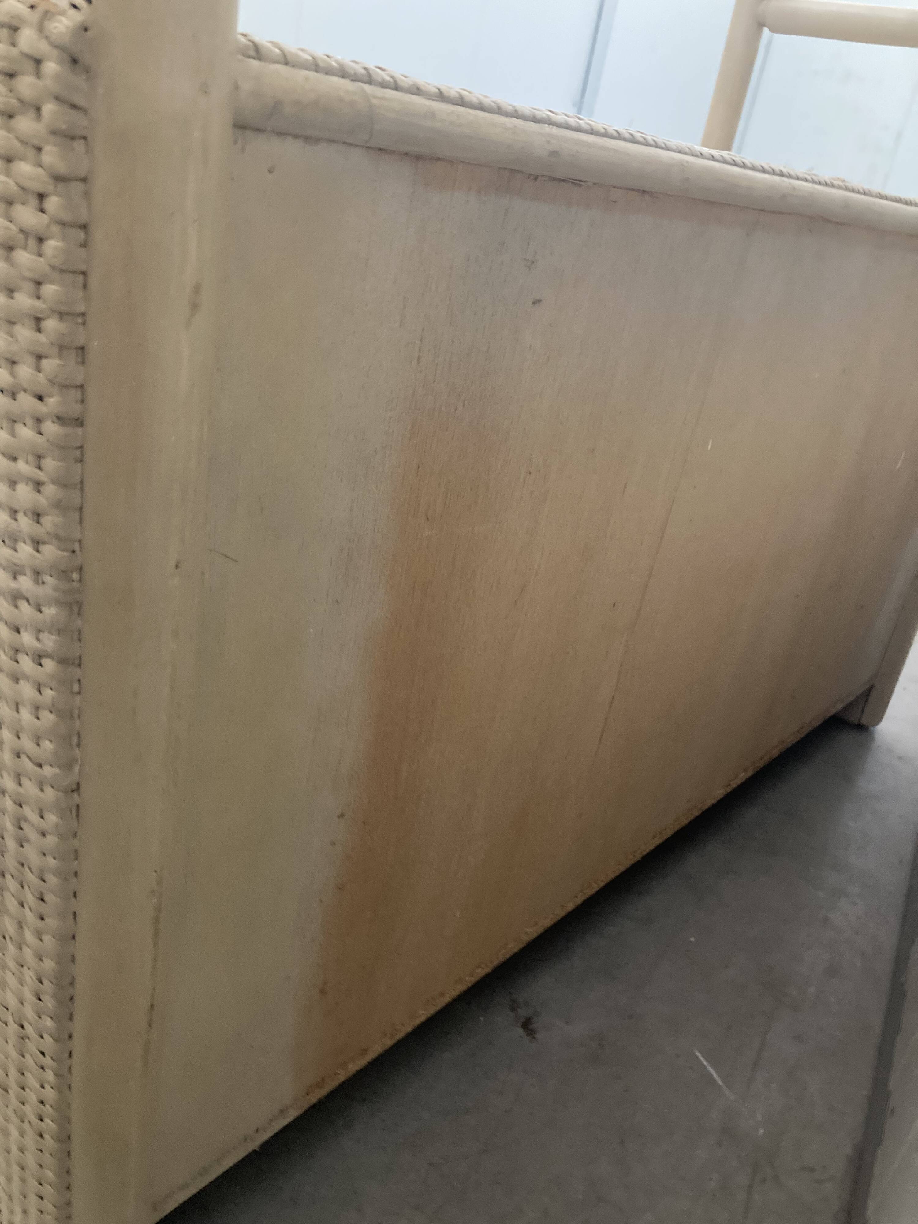 Vintage large Bamboo and Rattan display cabinet, 1980’s