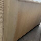 Vintage large Bamboo and Rattan display cabinet, 1980’s