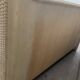 Vintage large Bamboo and Rattan display cabinet, 1980’s
