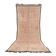Tapis marocain berbère vintage en laine orange fait main