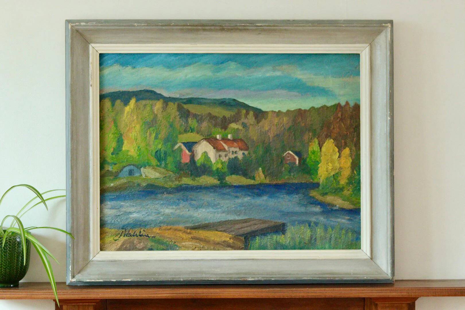 Scène côtière – Wahlin