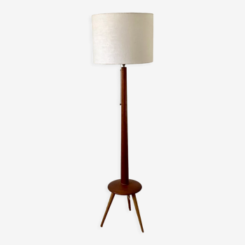 Scandinavian teak floor lamp