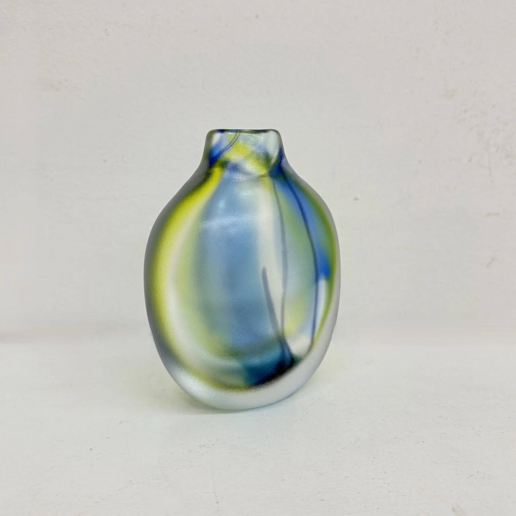 Kosta Boda glass vase Royal Art Collection by Göran Wärff for Kosta Boda Sweden
