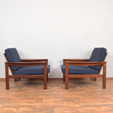 Danish Teak Armchairs by Arne Vodder for Komfort, Set of 2