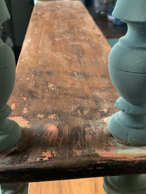 Parisian buffet with shelves