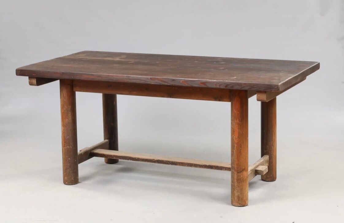 Rustic farmhouse table