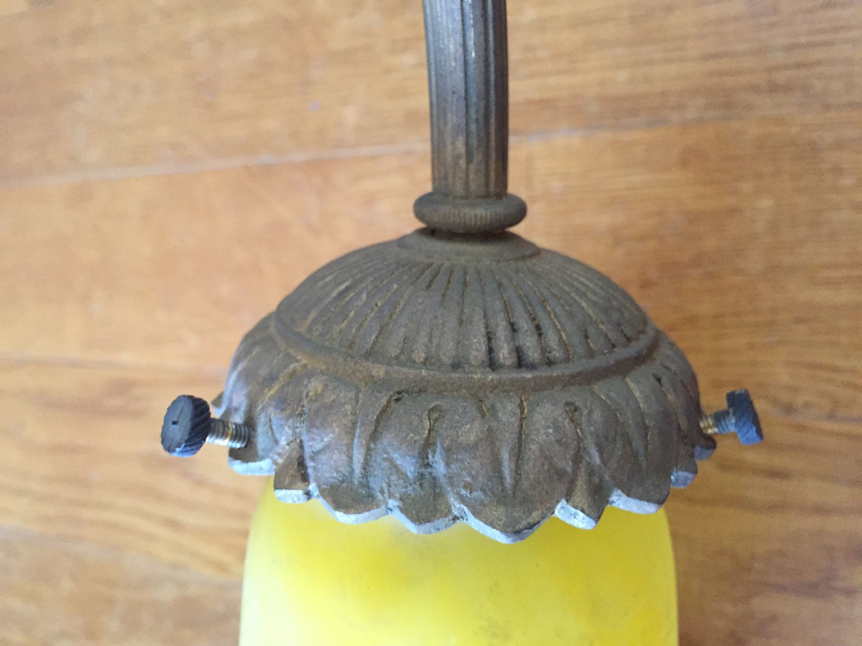 Muller chandelier era art nouveau