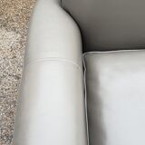 Leather club sofa