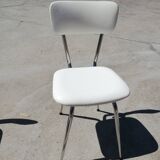 Set table and kitchen chairs in formica and skai
