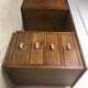 Vintage desk / writing table Old wooden desk 158 x 60 x 80 h