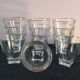 Series of 12 vintage wine glasses