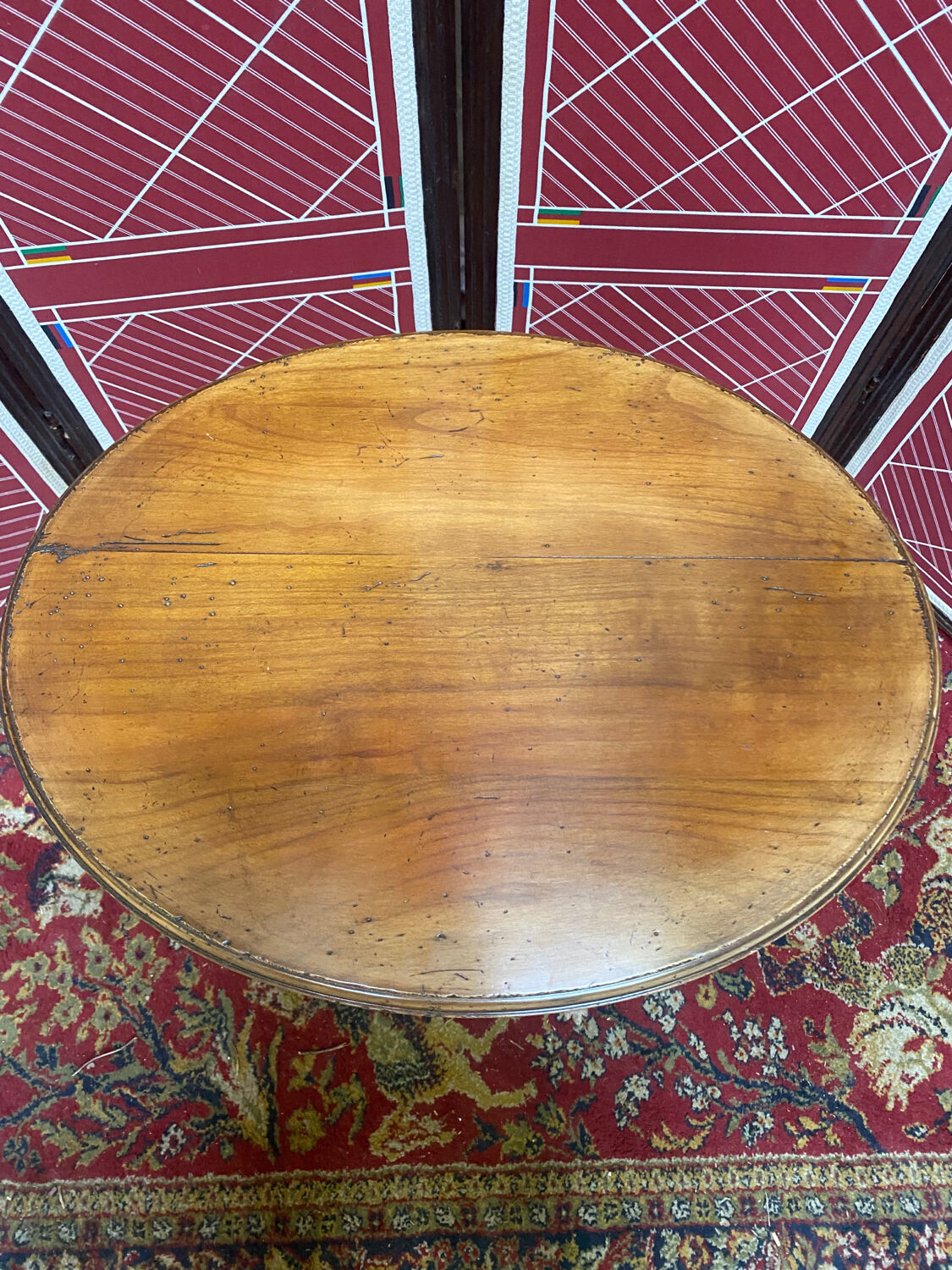 Louis XV style pedestal console, Shabby Chic