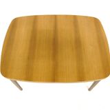 Scandinavian walnut dining table, Sweden, 1960