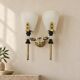Applique murale laiton et plexiglas 70's