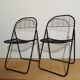 Pair of folding chairs Åland by Niels Gammelgaard for Ikea 1978