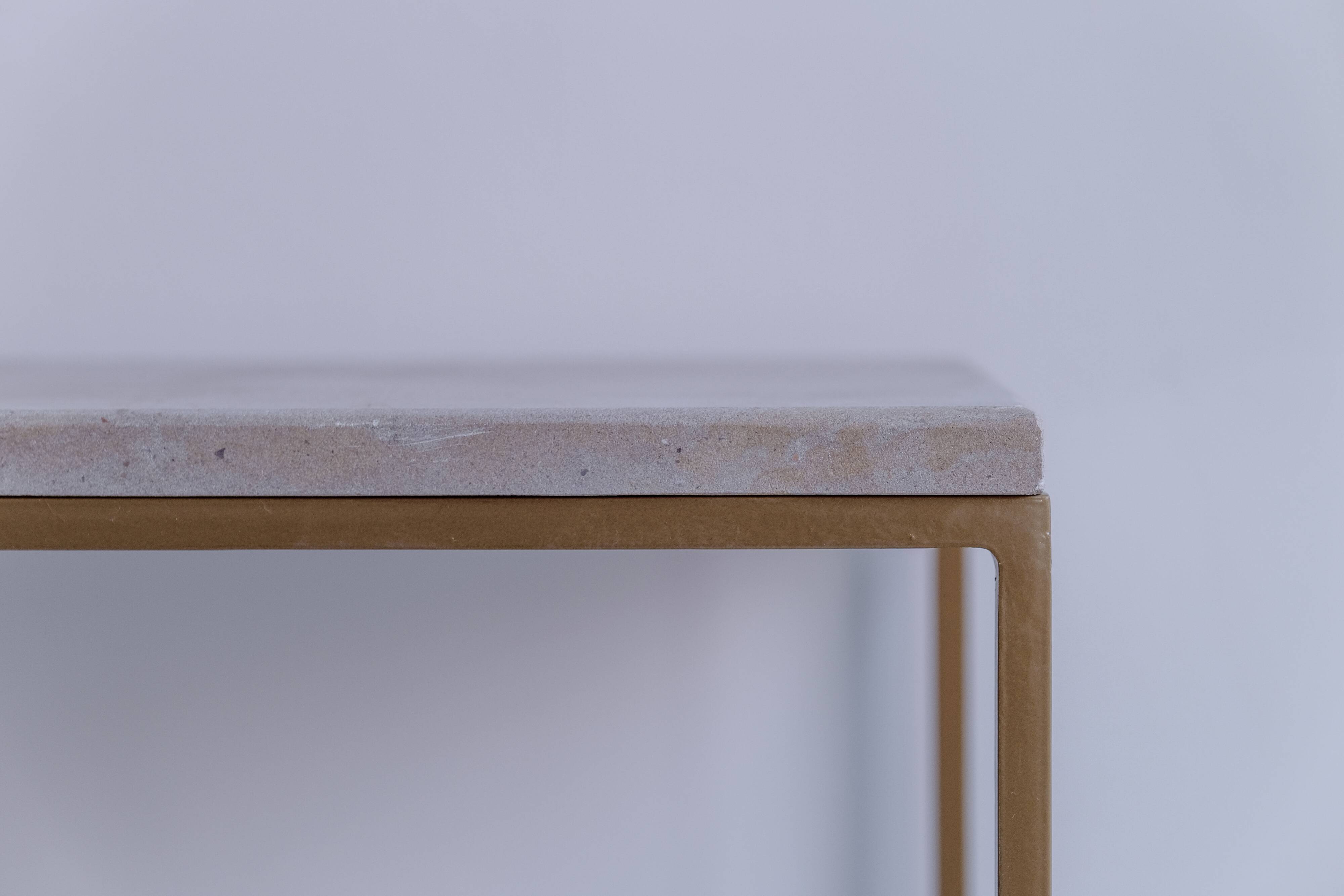 Florence marble console L100 x P30 x L85