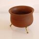 Danish empty pocket in teak and brass 1960