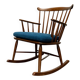 Mid-century rocking chair by Børge Mogensen for FDB Møbler, 1960s