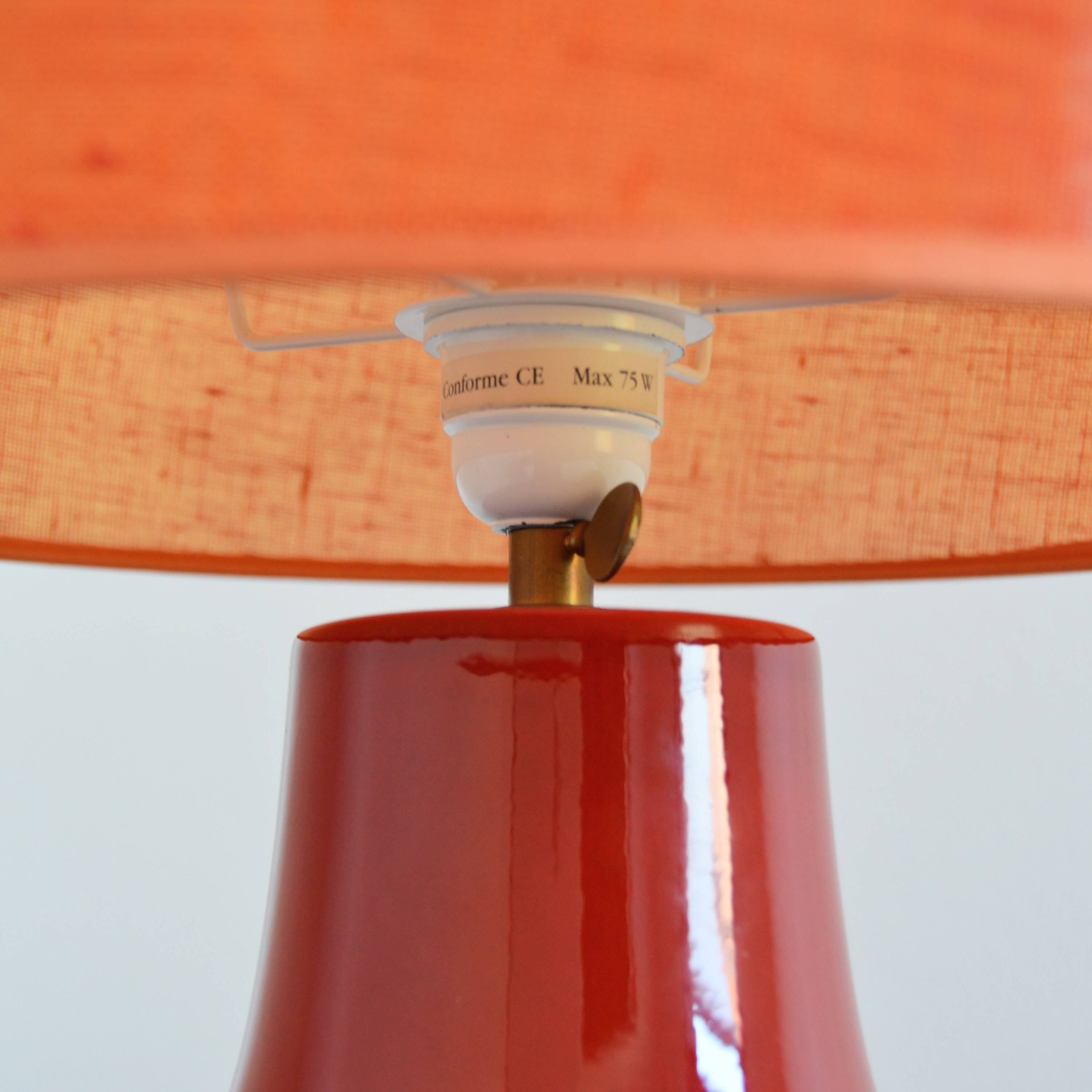Lampe de table FDC Jacques MOLIN vintage